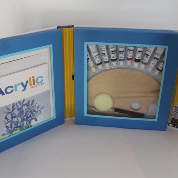 Spicebox Artschool Acrylic Painting Starter Set - Picture 1 of 4